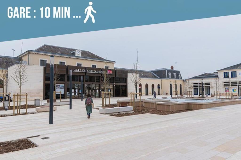 A Hauteur De Toits • Le Spacieux En Coeur De Ville Châteauroux Eksteriør billede