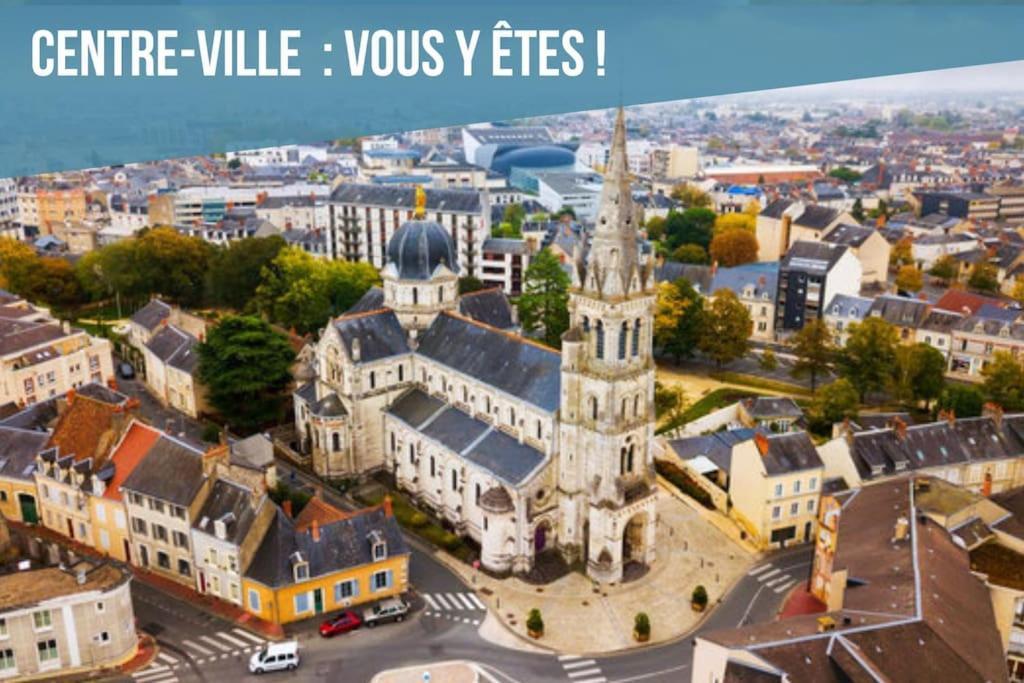 A Hauteur De Toits • Le Spacieux En Coeur De Ville Châteauroux Eksteriør billede